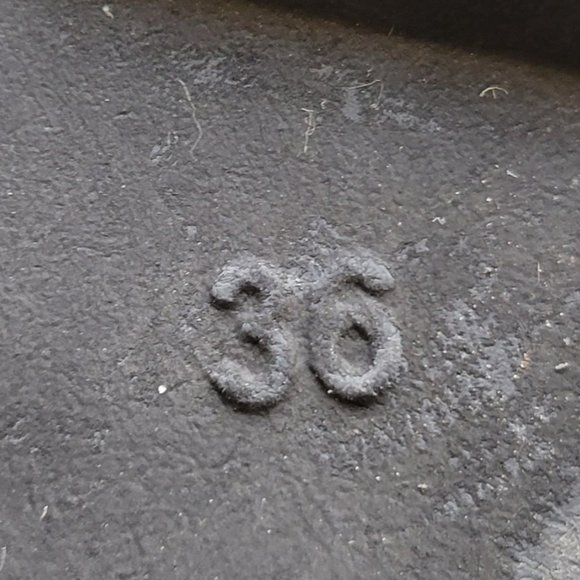 Patrizia Poweress Chunky Platform Gunmetal Metallic Combat Boots EU 36/US 6 - Picture 9 of 11